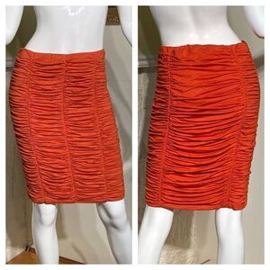 Tatum & Olivia Ruched Bodycon Mini Skirt